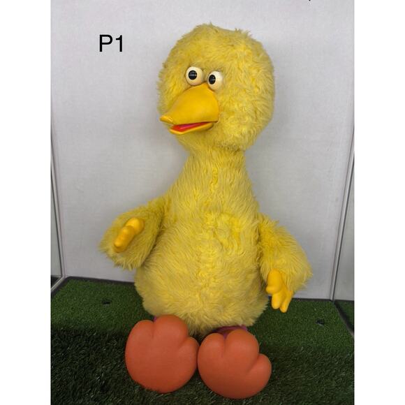 Ideal Other - Vintage 1986 Talking Big Bird Sesame Street Story Magic-Cassette UnTested